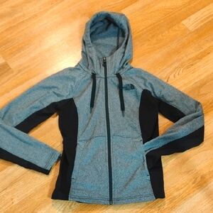 The North Face Women's Gray and Black Jacket Size small